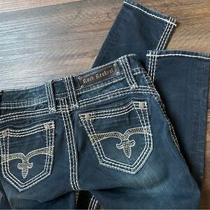 Rock Revival Women's Dark Blue Jeans